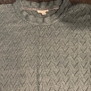 Coldwater Creek knit short sleeve sweater